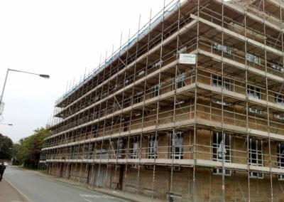 Commercial Refurbishment Scaffolding