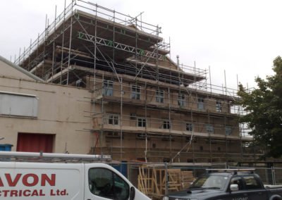 Commercial Refurbishment Scaffolding